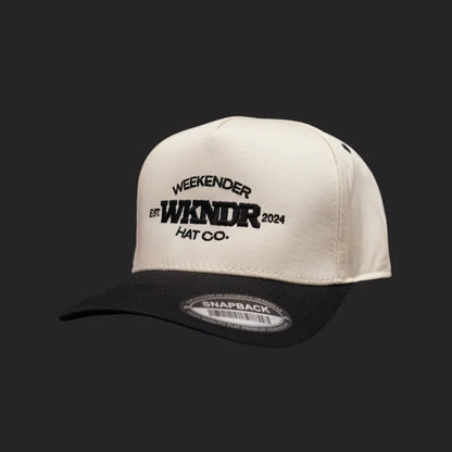A black vintage hat from the Vintage Threads hat collection by Weekender Hat Co.
