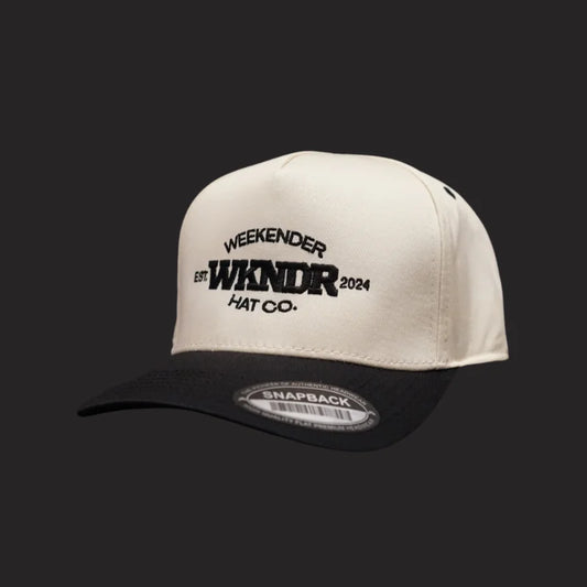 A black vintage hat from the Vintage Threads hat collection by Weekender Hat Co.